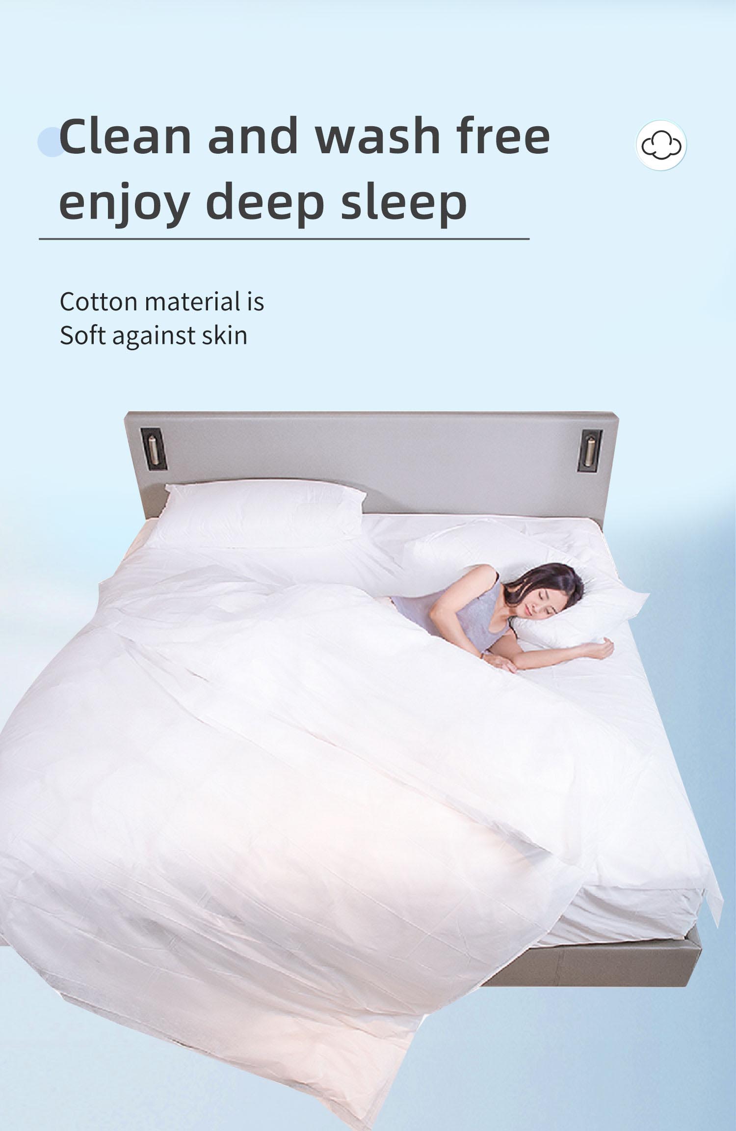 Disposable Non-Woven Bed Sheets